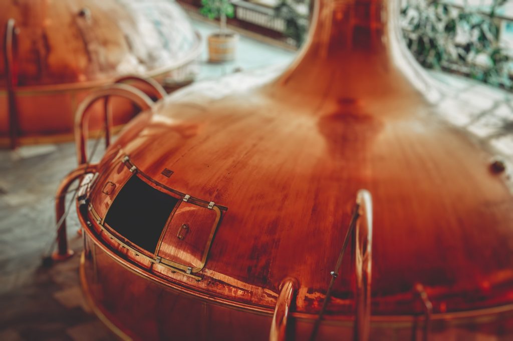 Máquina responsável pela produção de bebidas