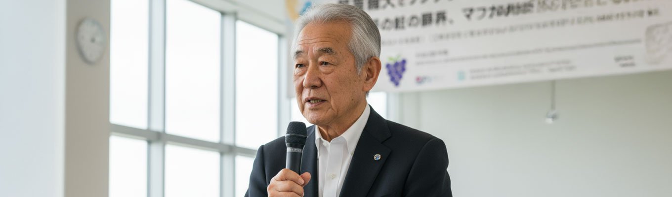 Nova variedade de uva japonesa