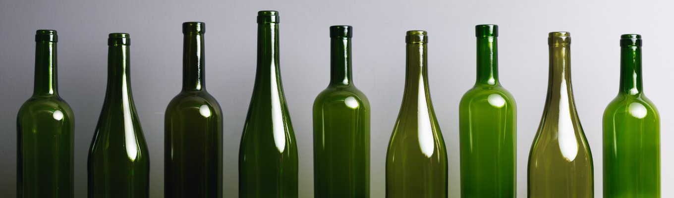 Vários formatos de garrafa e seus segredos