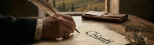 A palavra Chianti e o seu primeiro registro na história